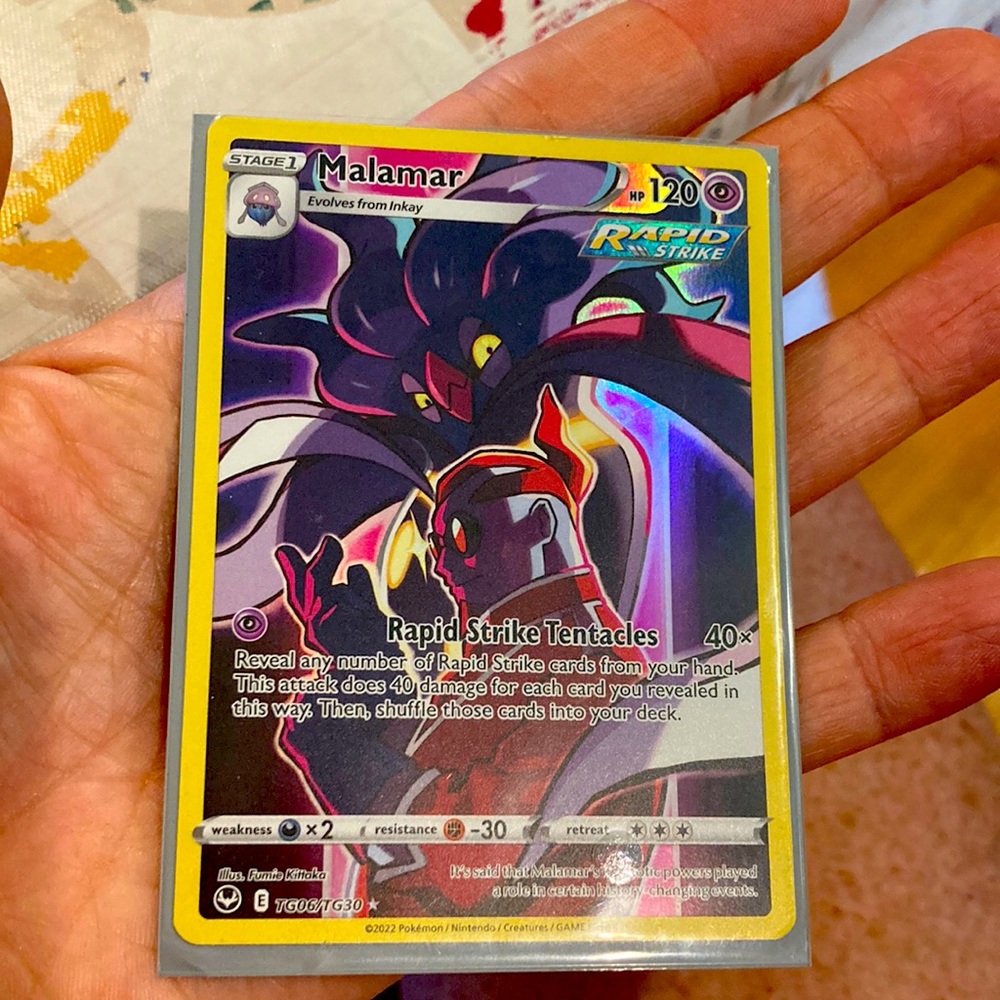 Full art Rare Pokémon card